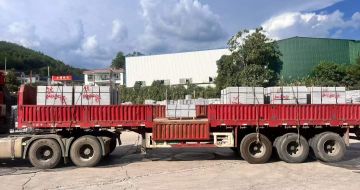 南京 芝麻灰花岗岩地铺石出货日常