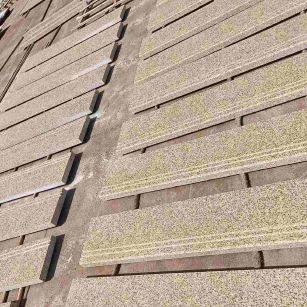 南京 黄金麻花岗岩光面楼梯踏步