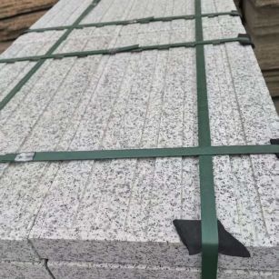 南京 白麻花岗岩直行盲道石，盲条，地铺石