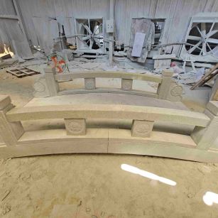 南京 芝麻灰花岗岩异形加工-拱桥，石桥