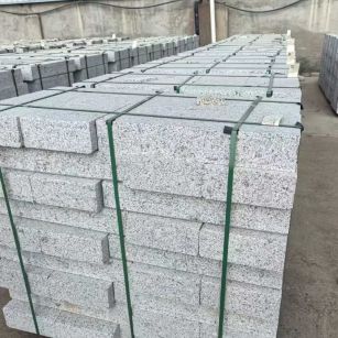 南京 白麻花岗岩路沿石，弧形路沿石，道牙石，马路牙子，界石，路缘石，平沿石，直岩石，平缘石等