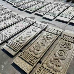 南京 黄金麻花岗岩外墙雕刻板