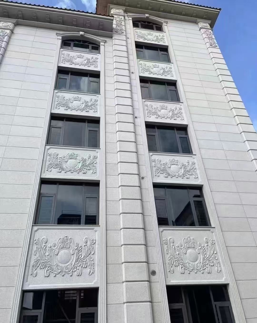 南京 白麻荔枝面花岗岩别墅外墙干挂