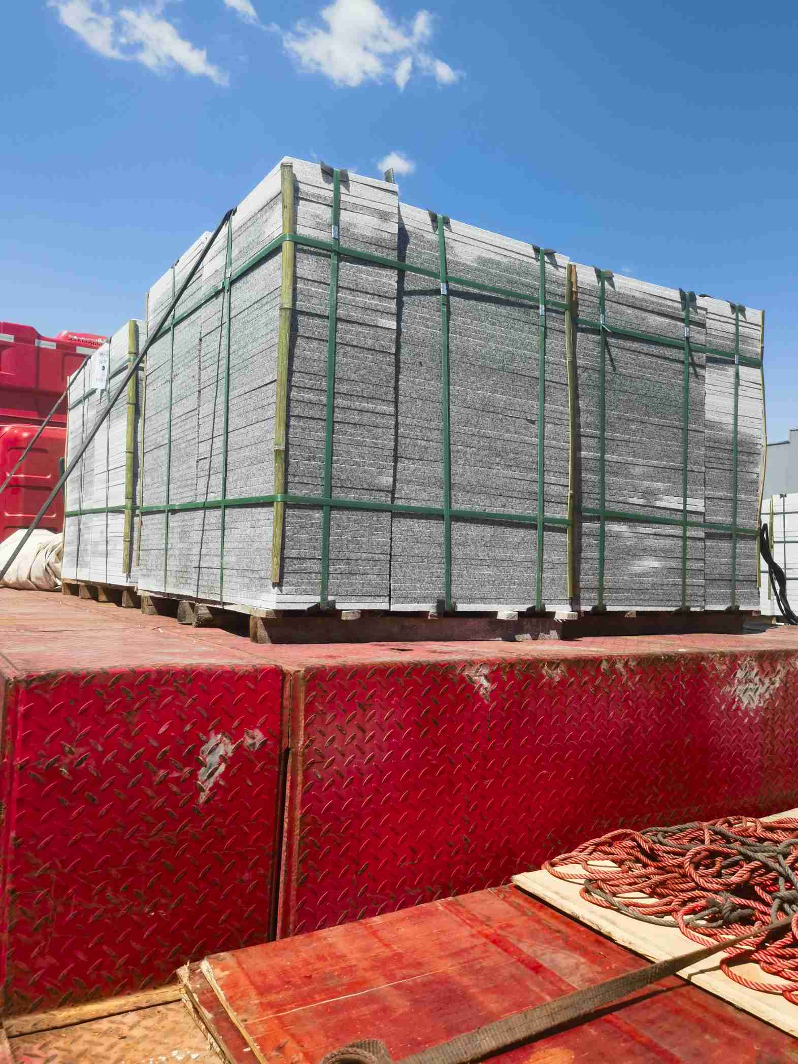 南京 芝麻白火烧规格板地铺石300*600/600*600