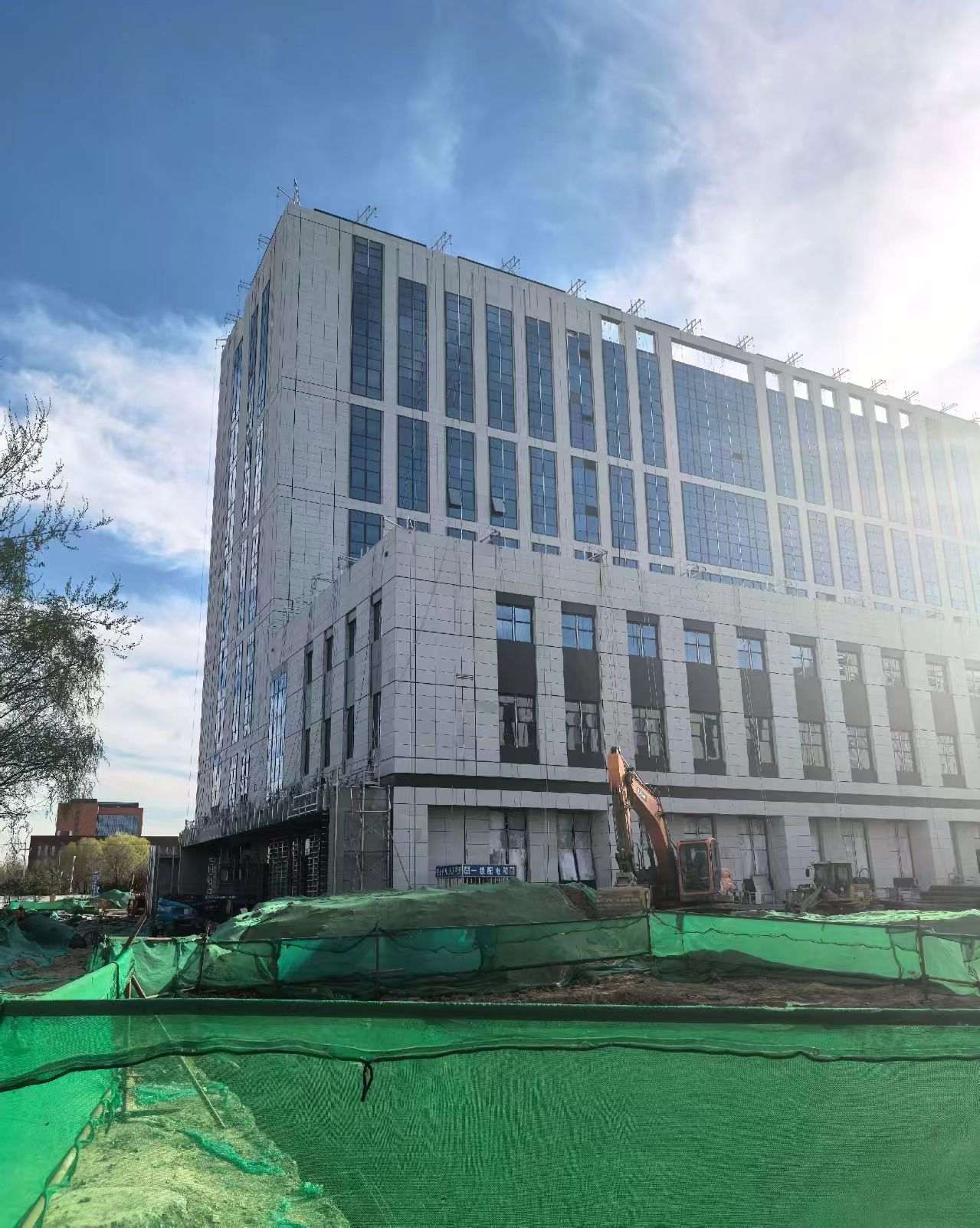 南京 白麻花岗岩石材外墙干挂