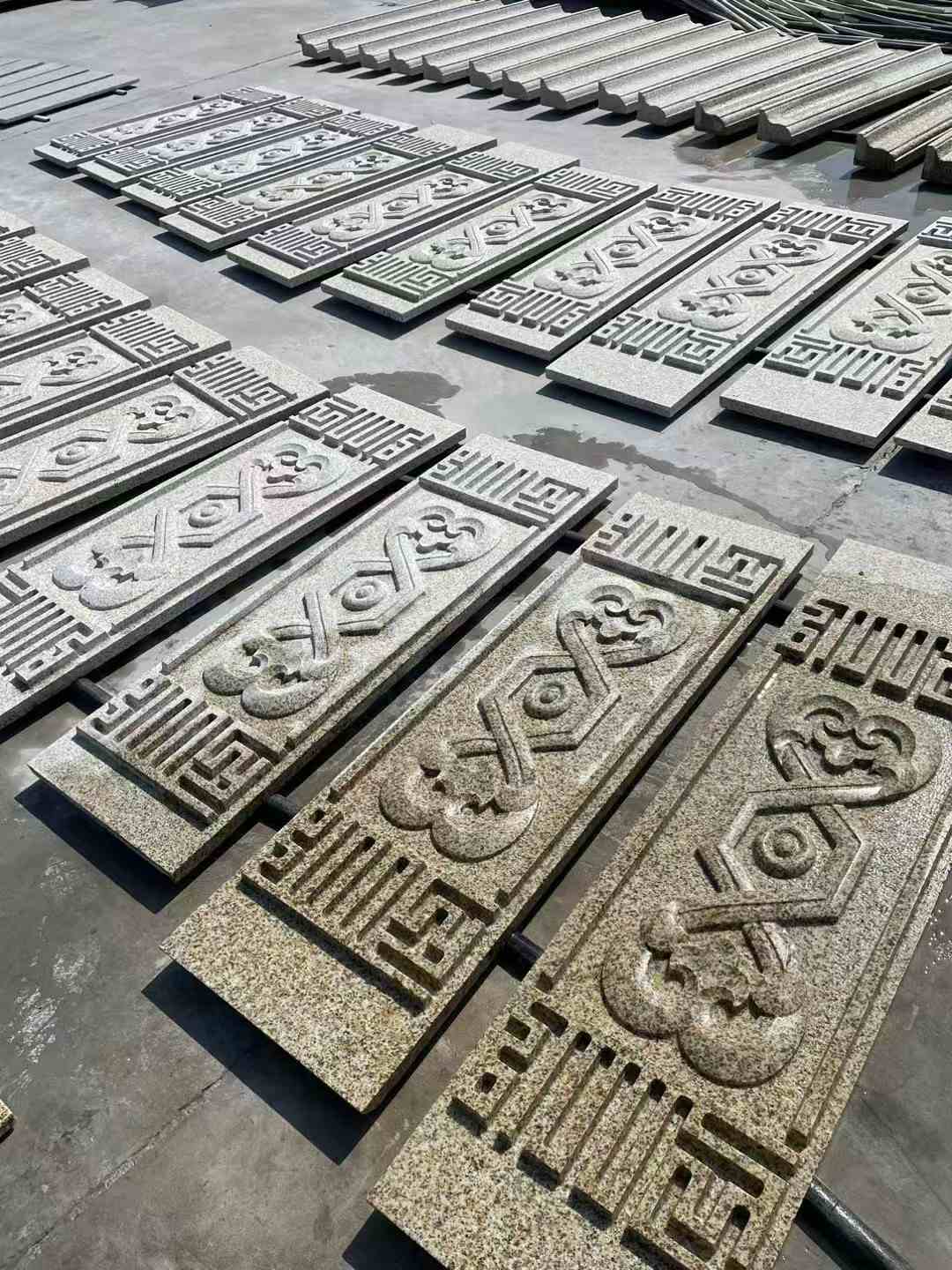 南京 黄金麻花岗岩外墙雕刻板