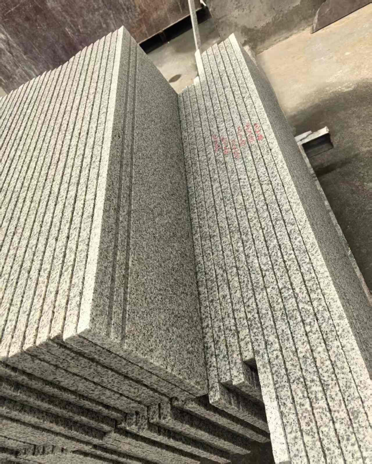 南京 白麻荔枝面花岗岩楼梯踏步